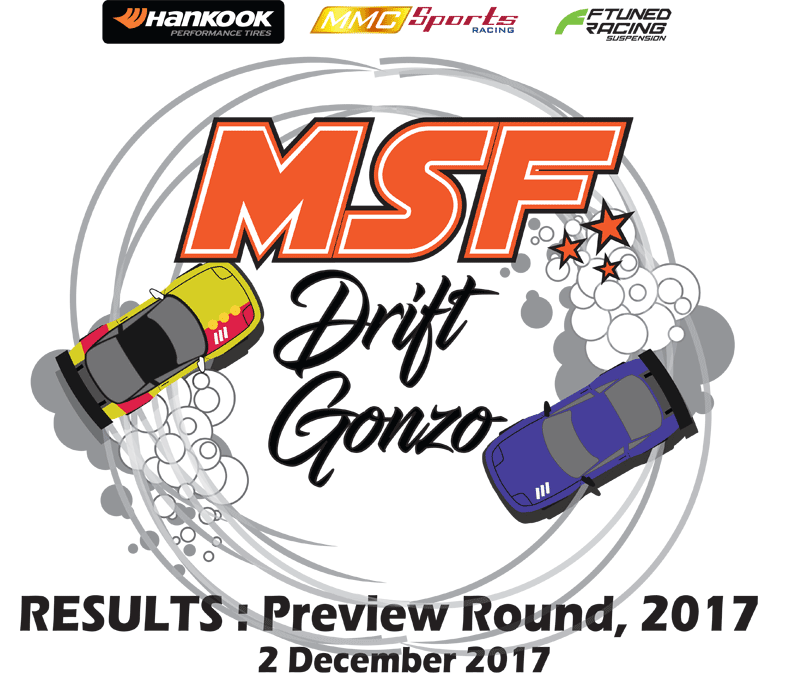 MSF Drift Gonzo 2017 Preview Round Results