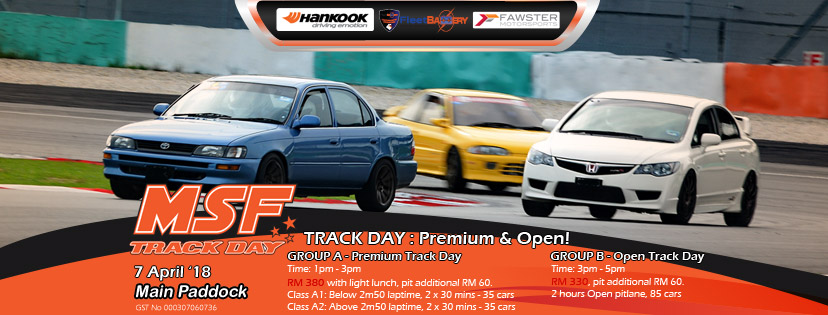 Introducing MSF Premium Track Day