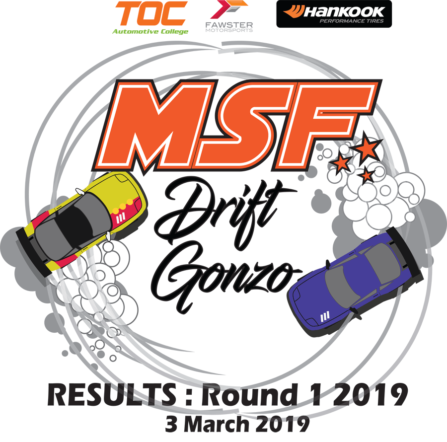 MSF Drift Gonzo 2019 – Rnd 1 Results