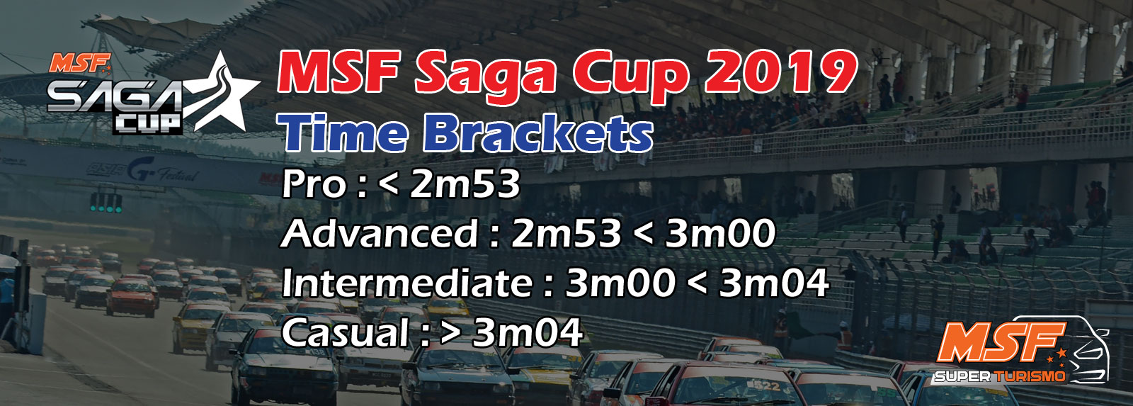 MSF Saga Cup Time Brackets 2019