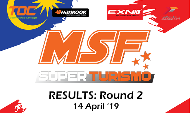 MSF Superturismo 2019 Round 2 Results