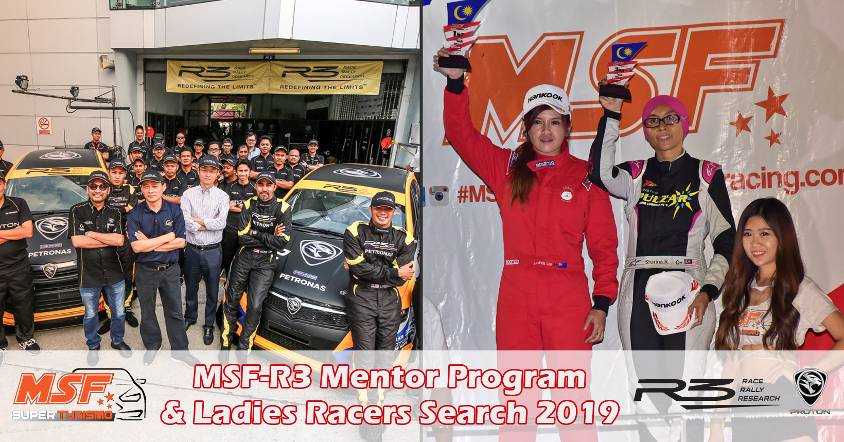 MSF-R3 Mentor Program & Ladies Racers Search 2019