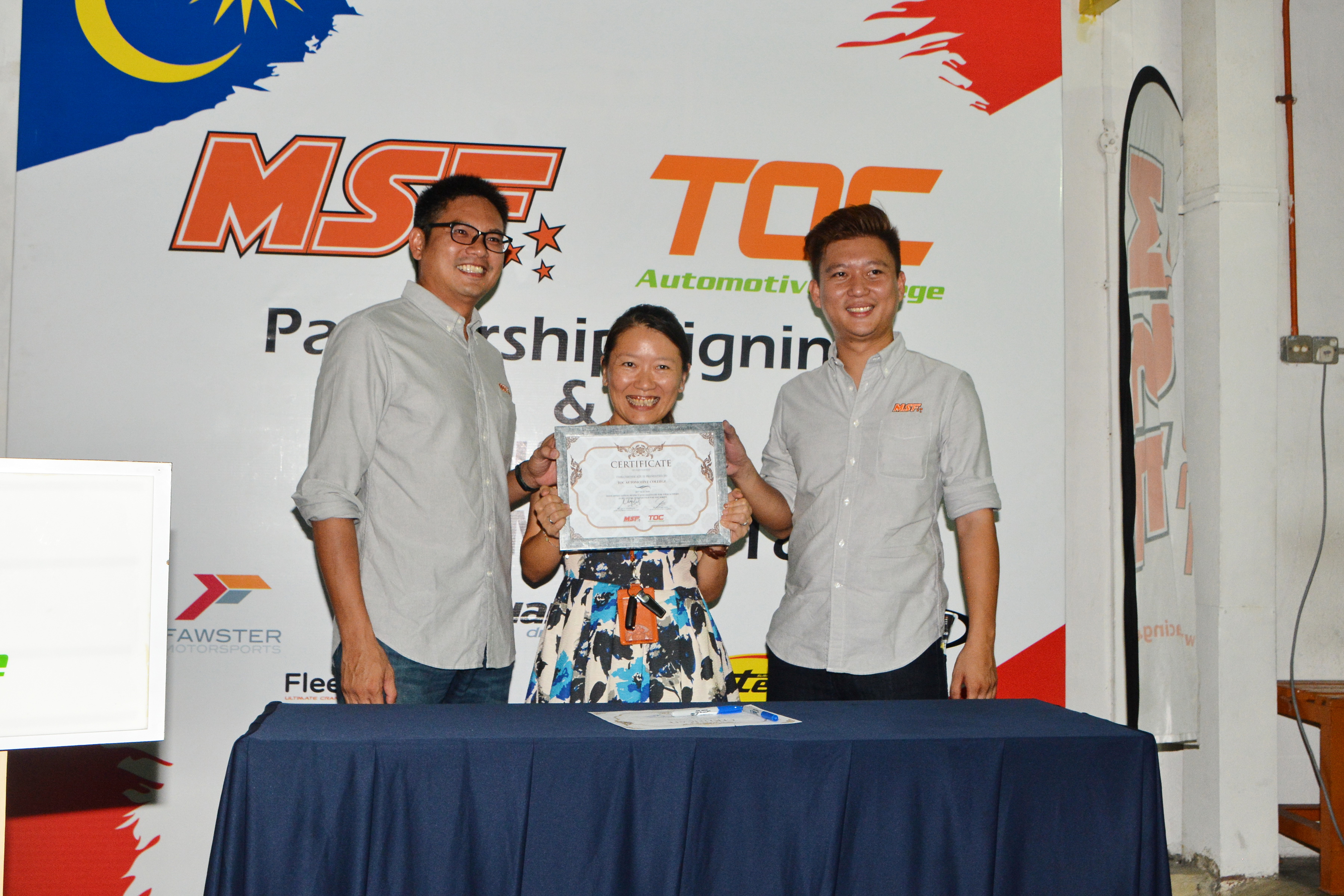 MSF Continues TOC Partnership with Race Car Building Practical Course