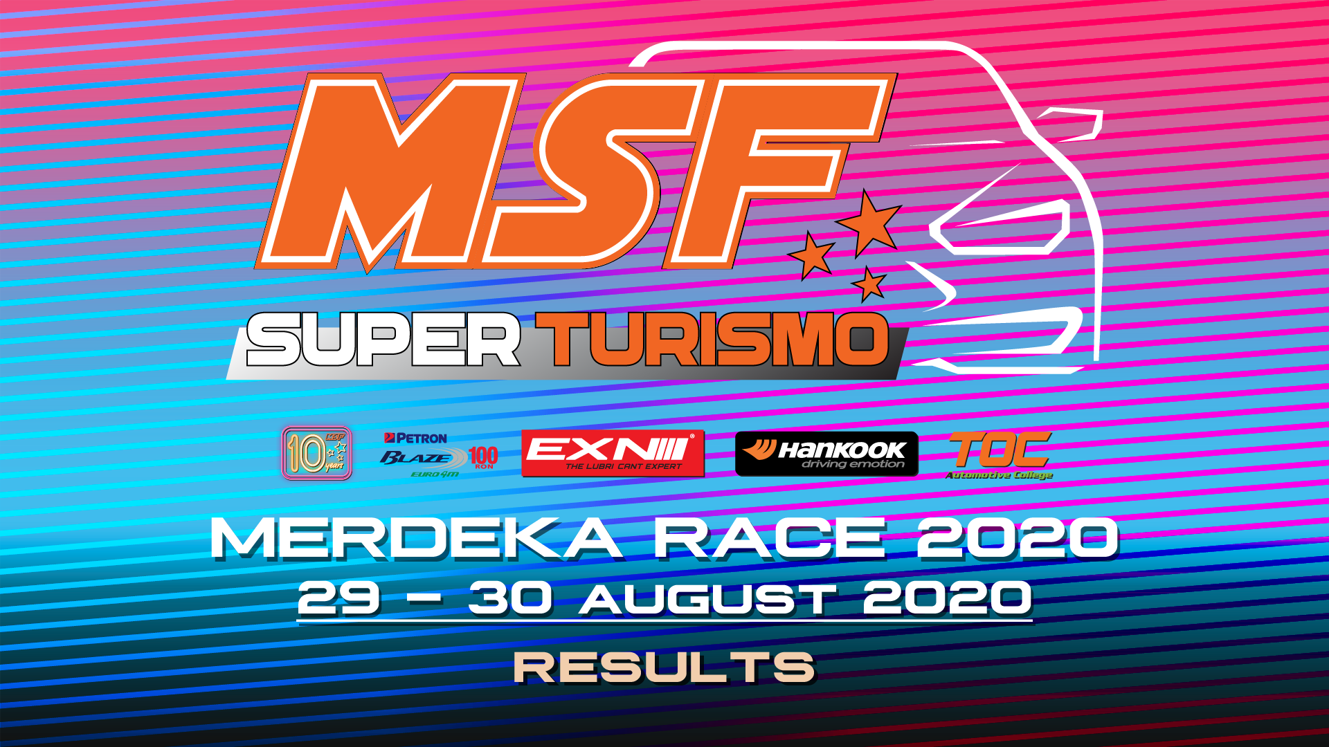 MSF SuperTurismo  Merdeka Race 2020 Results