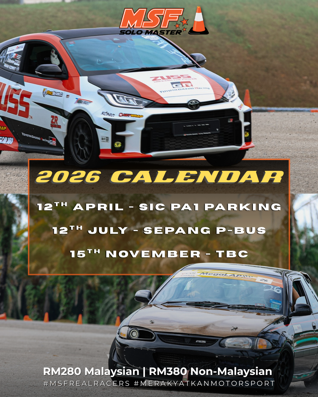 2026 MSF Solomaster Calendar