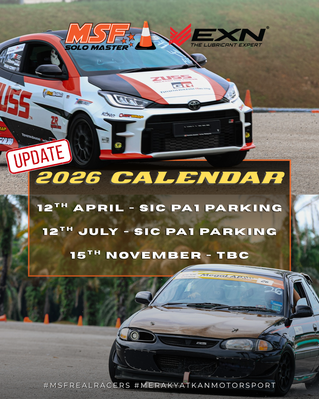UPDATED 26' Solomaster Calendar